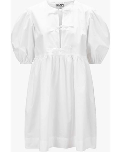 Ganni Kleid - Weiß