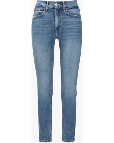 Polo Ralph Lauren Jeans Mid Rise Skinny - Blau
