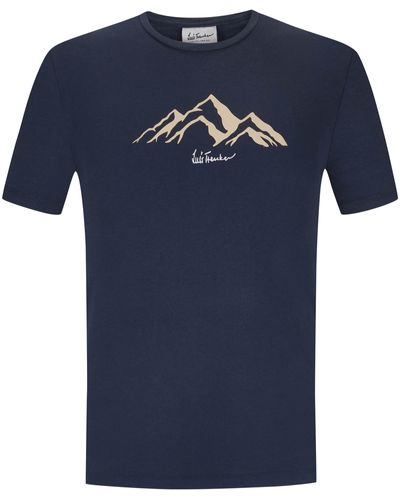 Luis Trenker Lumbel T-Shirt - Blau