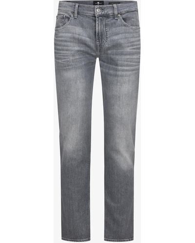 7 For All Mankind Slimmy Jeans Tapered Fit - Grau