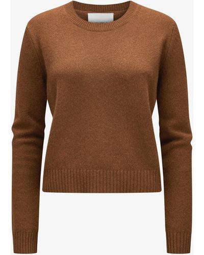 Lisa Yang Mable Cashmere-Pullover - Braun