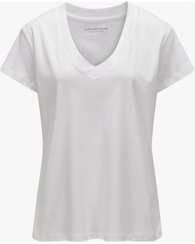 Hemisphere T-Shirt - Weiß