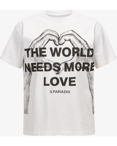 3.PARADIS T-Shirt - Weiß
