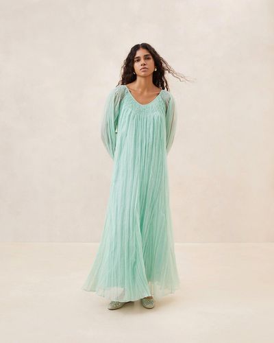 Loeffler Randall Rose Mint Evening Dress - Green