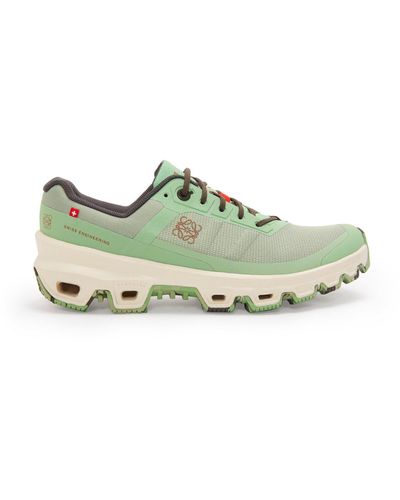 Loewe Cloudventure Trainer In Recycled Polyester - Green
