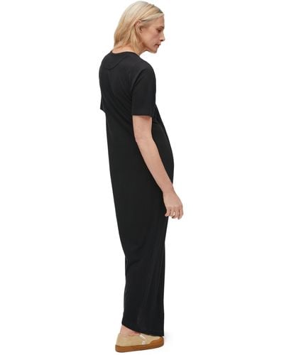Loewe Luxury T-shirt Dress In Cotton Blend - Black