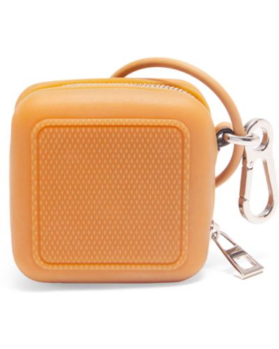 Loewe Luxury Molded Coin Case In Diamond Rubber - Natural