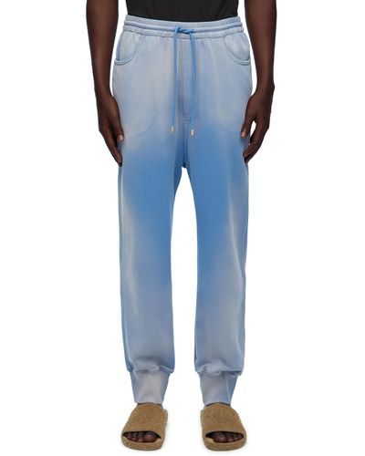 Loewe Luxury Sweatpants In Cotton - Blue