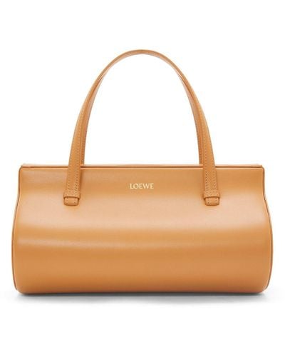 Loewe Small Clasp Bag In Silk Calfskin - Multicolour