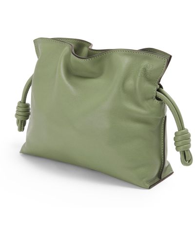 Loewe 'flamenco Mini' Shoulder Bag - Green
