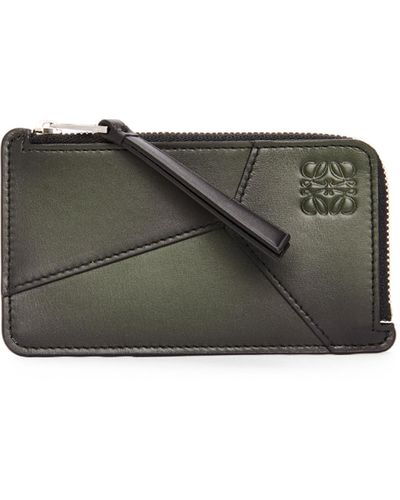 Loewe Puzzle Coin Cardholder - Green