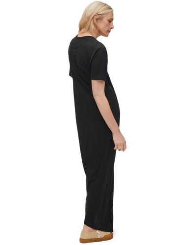 Loewe Luxury T-shirt Dress In Cotton Blend - Black