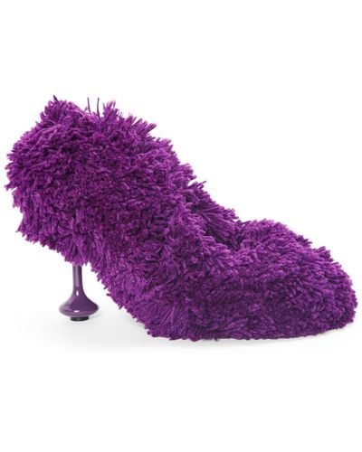 Loewe Toy Rug Court Shoes 90 - Purple