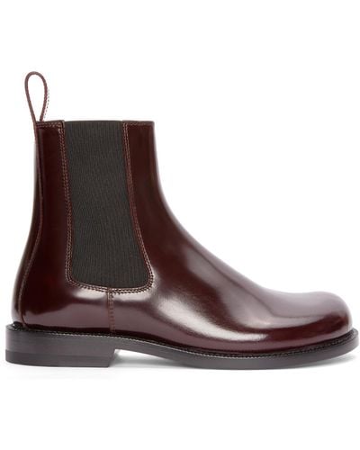 Loewe Luxury Campo Chelsea Boot In Calfskin For - Brown
