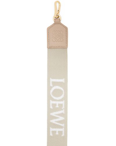 Loewe Luxury Webbing Strap - White