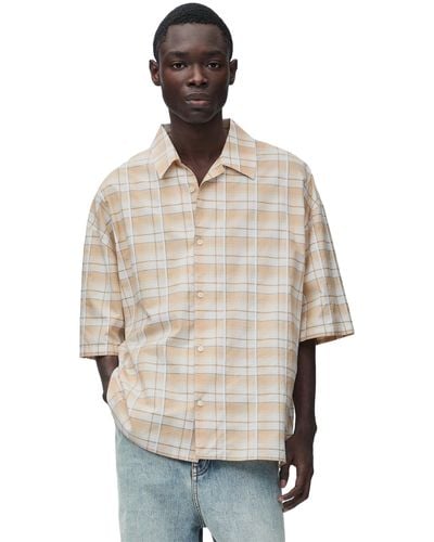 Loewe Short Sleeve Shirt In Cotton - Multicolor
