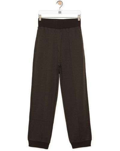 Loewe Joggers In Wool And Cashmere - Multicolour