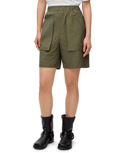 Loewe Luxury Shorts In Cotton Blend - Green