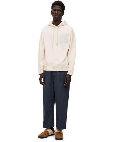 Loewe Relaxed Fit Hoodie In Cotton - Multicolour