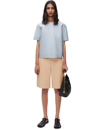 Loewe Shorts In Nappa - Multicolour
