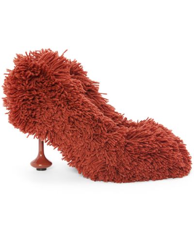 Loewe Toy Rug Court Shoes 90 - Red