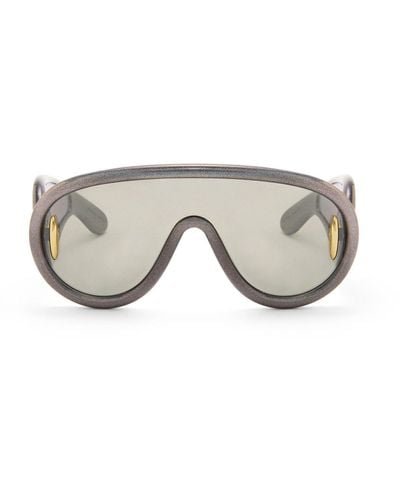 Loewe Wave Mask Sunglasses In Nylon - Multicolour