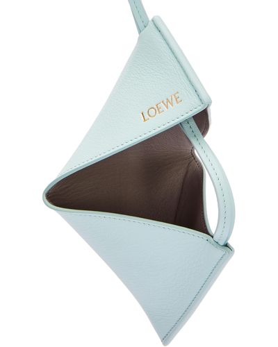 Loewe Luxury Puzzle Fold Charm In Classic Calfskin - Multicolor