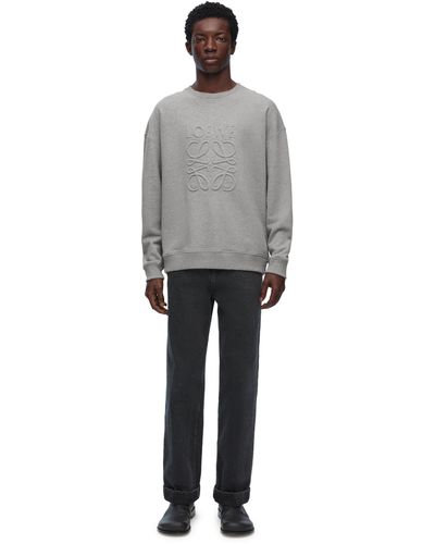 Loewe Relaxed Fit Sweatshirt - Grey