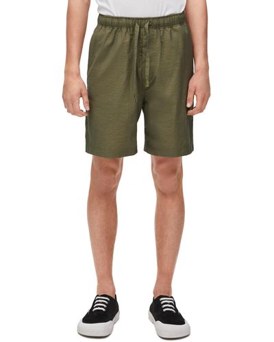 Loewe Luxury Shorts In Cotton Blend - Green