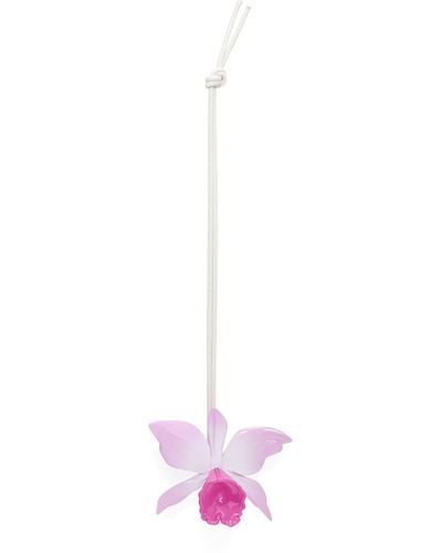 Loewe Maruja Mallo Orchid Charm In Light Foam Rubber - White
