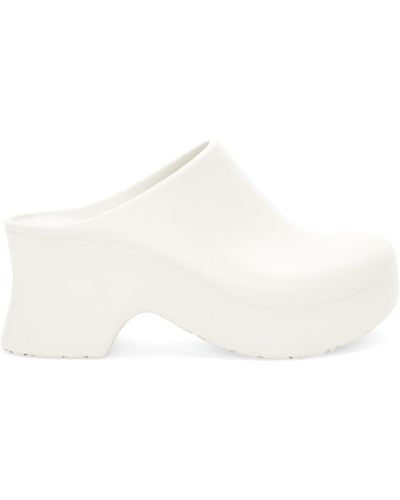 Loewe Luxury Foam Clog In Light Foam Rubber For - White