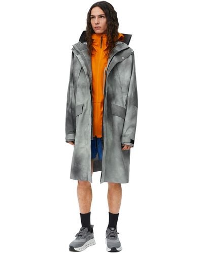 Loewe Parka In Technical Shell - Multicolour