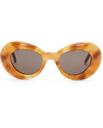 Loewe Wing Sunglasses In Acetate - White