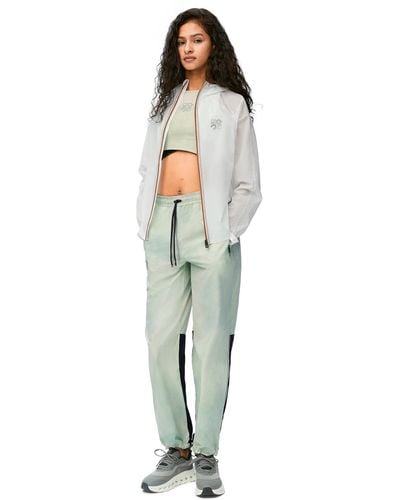 Loewe Tracksuit Trousers In Technical Shell - Blue