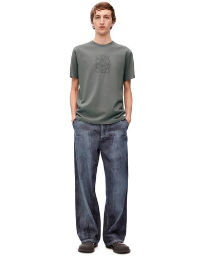 Loewe Relaxed Fit T-shirt In Cotton - Pink
