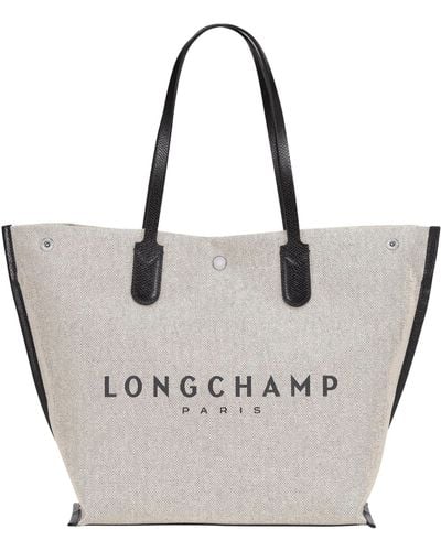 Longchamp Bolso shopper L Essential - Metálico