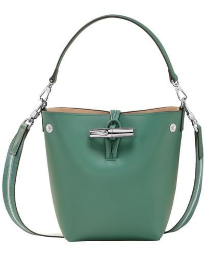 Longchamp Bolso saco XS Roseau - Verde