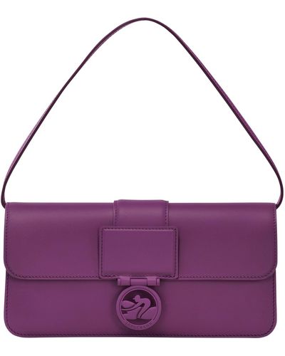 Longchamp Sac porté épaule M Box-Trot - Violet