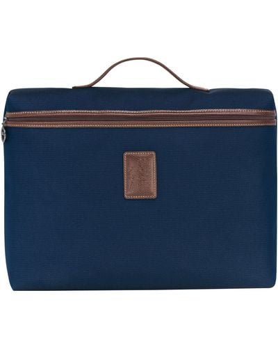 Longchamp Porte-documents S Boxford - Bleu