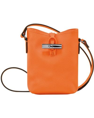 Longchamp Umhängetasche XS Roseau Essential - Orange