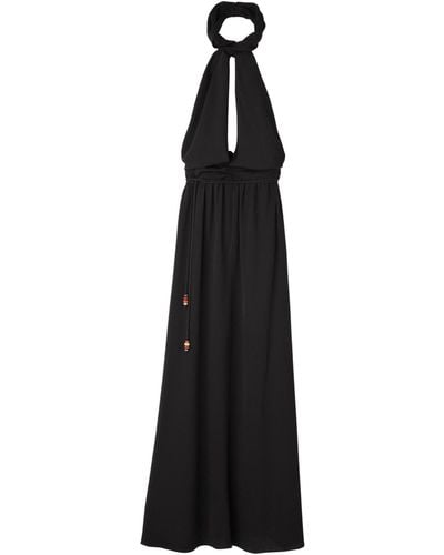Longchamp Robe longue - Noir