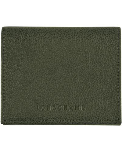 Longchamp Porte-monnaie Le Foulonné - Vert