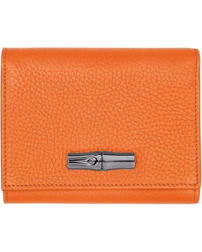 Longchamp Portefeuille Le Roseau Essential - Orange