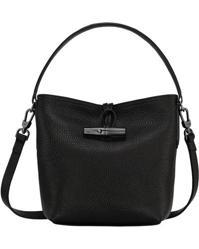 Longchamp Bolso saco XS Roseau Essential - Negro