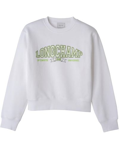Longchamp Sweatshirt - Wit