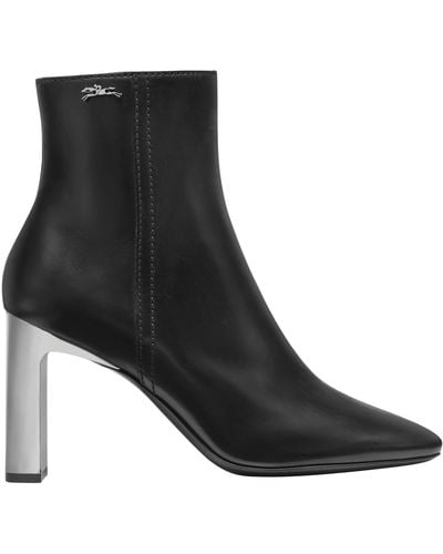 Longchamp Boots Métal - Noir