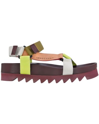 Sandales plates Longchamp pour femme | Réductions en ligne jusqu'à 55 % |  Lyst