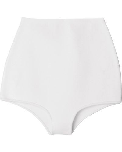 Longchamp Panty Met Hoge Taille - Wit