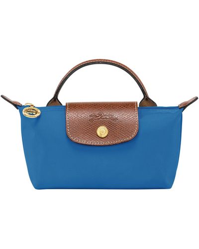 Longchamp Tasje Met Handvat Le Pliage Original - Blauw