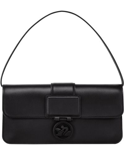 Longchamp Sac porté épaule M Box-Trot - Noir